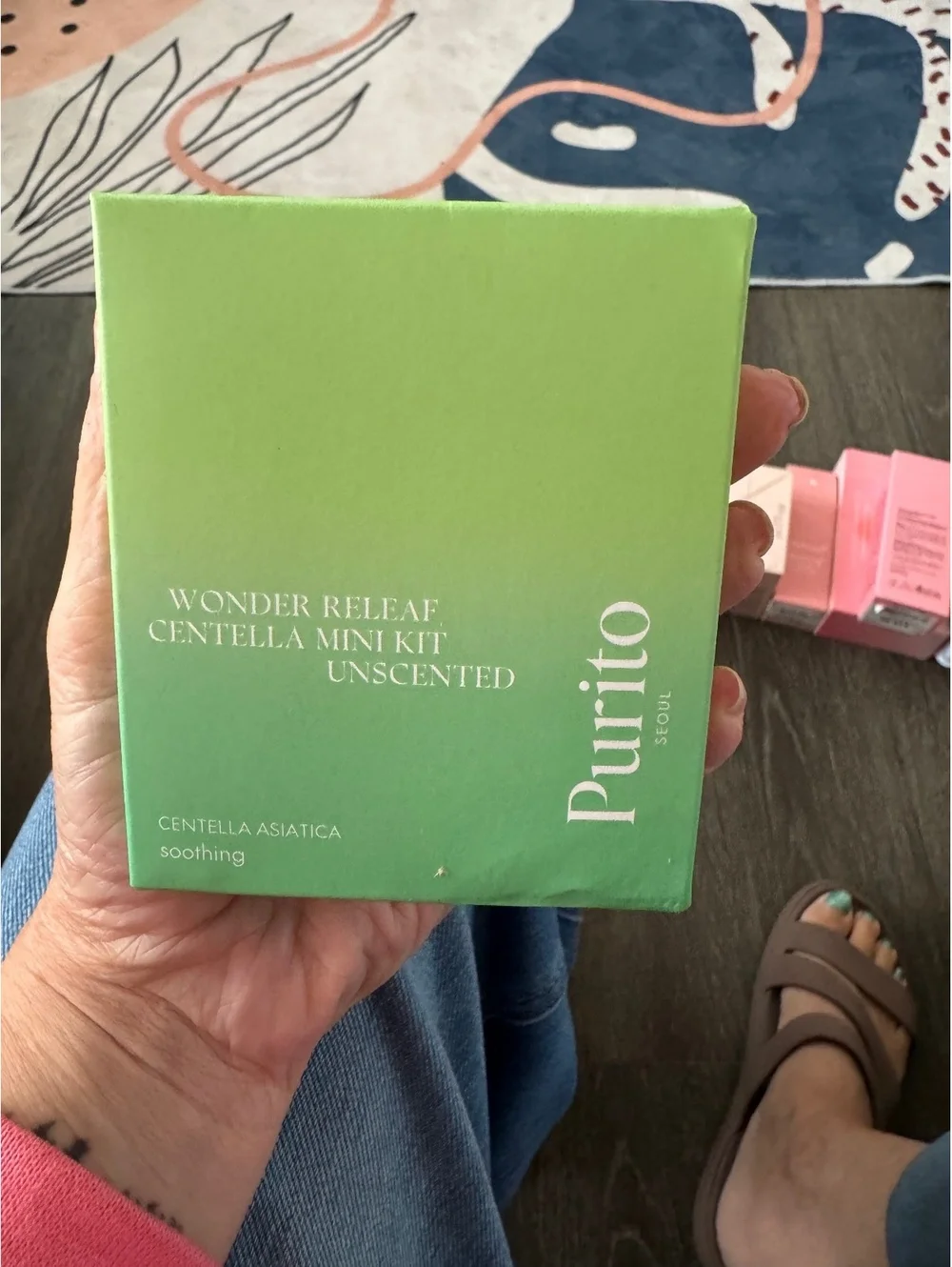 Purito Wonder Releaf Centella Mini Kit Unscented - Soothing Skincare Set